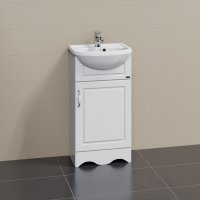 Тумба Санта Верона 45 напольная с умывальником Уют 45