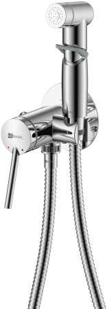 Смеситель Lemark Minima с гигиеническим душем, встраиваемый (LM3819C) 