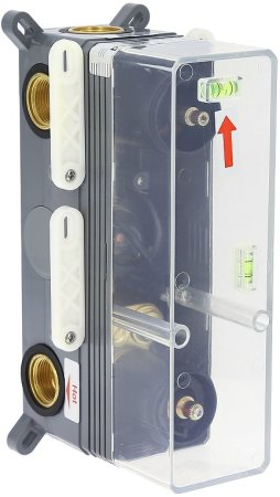 Душевая система ALMAes Tiber TVZ-8805 с термостатом Черная матовая 