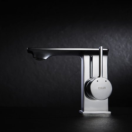 Смеситель для раковины Black&White Universe 7100U Хром 