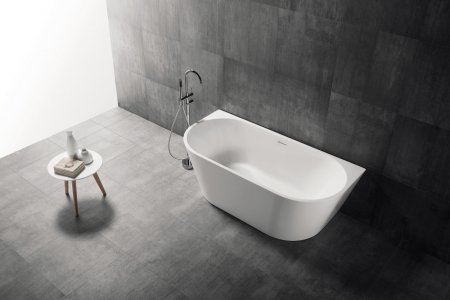 Акриловая ванна ABBER AB9216-1.7MW белая матовая 