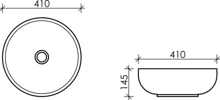 Раковина Ceramica Nova Element 41 см CN6021 