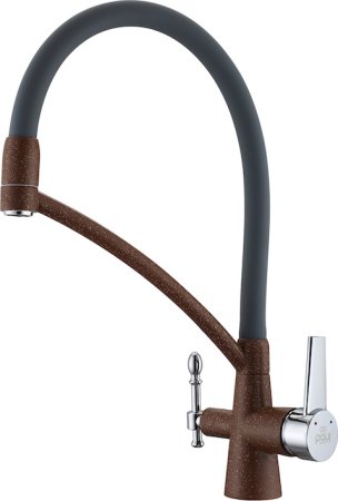 Смеситель для кухонной мойки Paulmark Holstein Ho213165-307 , терракот 