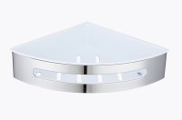 Полка для ванной комнаты угловая Raglo R340.01, хром