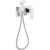 Смеситель встраиваемый с гигиеническим душем GANZER GZ44058F WHITE 