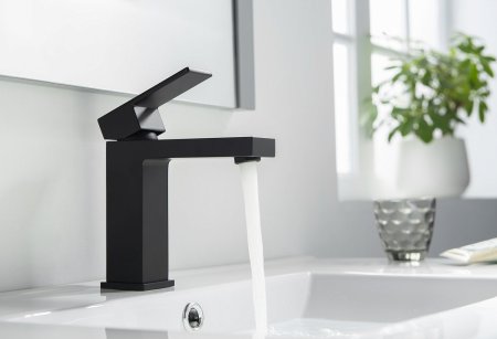 Смеситель Timo Selene 2061/03F для раковины, черный 