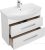 Тумба с раковиной Aquanet Остин 85 белый 