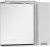 Зеркало-шкаф Aquanet Сити 100 белый 