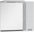 Зеркало-шкаф Aquanet Сити 100 белый 