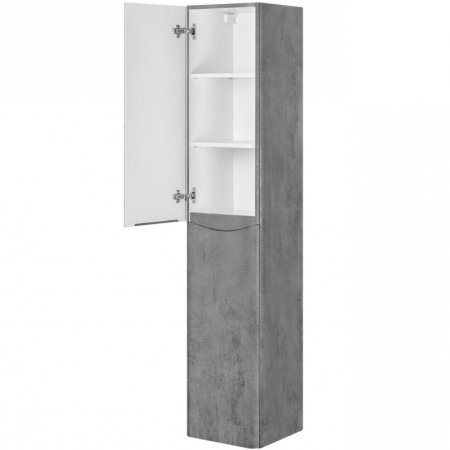 Шкаф пенал Vincea Paola 35 VSC-2P170BT-R подвесной Beton 