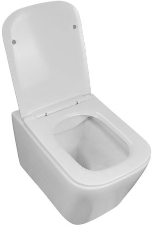 Унитаз Azario Boca AZ-1048 A подвесной Белый с сиденьем Микролифт 