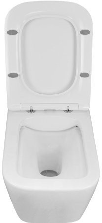 Унитаз Azario Boca AZ-1048 A подвесной Белый с сиденьем Микролифт 