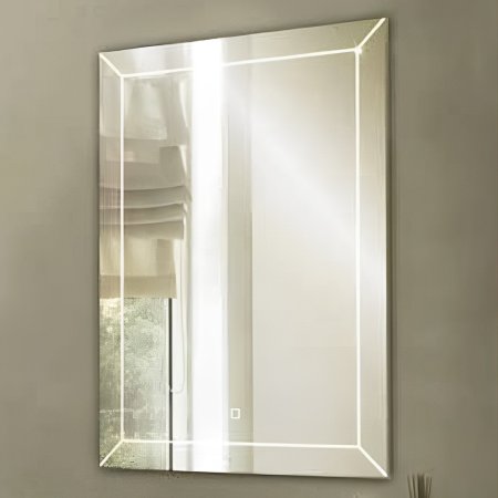 Зеркало с LED подсветкой Relisan JANET Гл000024388, 60x80 