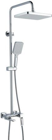 Душевая система Shevanik S6826, хром 