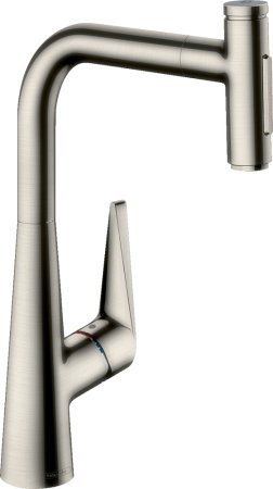 Смеситель Hansgrohe Talis Select M51 73867800 для кухонной мойки, сталь 