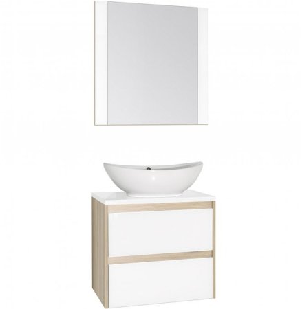 Зеркало Style Line Монако 60 ЛС-00000624 Ориноко Белый лакобель 