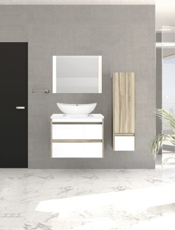 Зеркало Style Line Монако 60 ЛС-00000624 Ориноко Белый лакобель 