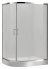Душевой уголок Cezares Eco RH 2 120/90 P Cr стекло punto + душевой трап 