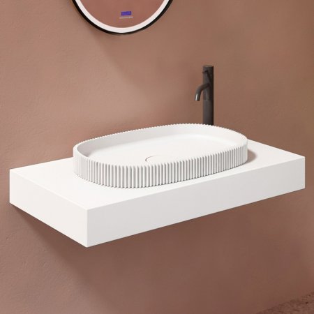 Раковина-чаша Abber Stein 55 AS2601 Белая 