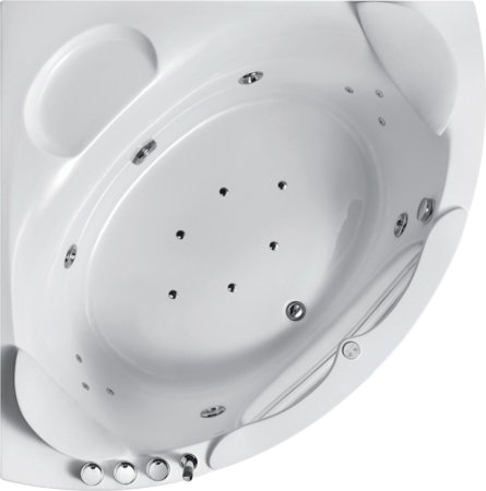 Акриловая ванна Orans OLS-BT65103А 140x140 см 