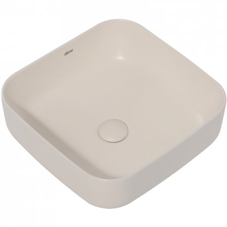 Раковина-чаша Abber Rechteck 39 AC2211MBE Светло-бежевая матовая 