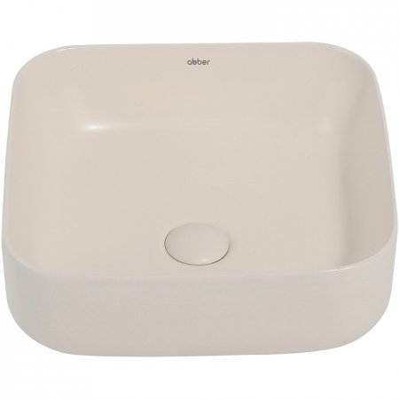 Раковина-чаша Abber Rechteck 39 AC2211MBE Светло-бежевая матовая 