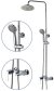 Душевая система FASHUN A2451, хром 