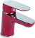 Смеситель для раковины Fiore KEVON CHIC 81RX8120, хром/красный 