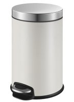 Ведро для мусора WeltWasser Erfie WT 8L педальное 10000000901 Белое