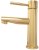 Смеситель для раковины Webert Rimini RI830102010, золото 