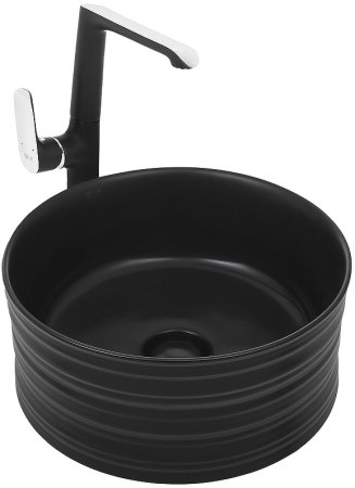 Раковина-чаша WeltWasser Elbach 3272 MB 40 10000004559 Черная матовая 