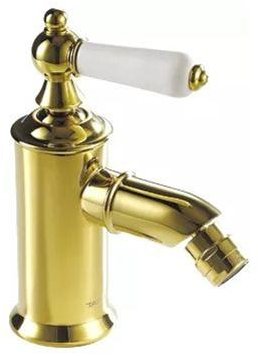 Смеситель для биде Bravat ART F375109G, золото 
