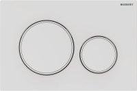 Кнопка смыва Geberit Sigma 20 115.882.01.1 белая, матовый лак