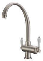 Смеситель для кухонной мойки Zorg Clean Water ZR 329 YF nickel