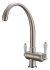 Смеситель для кухонной мойки Zorg Clean Water ZR 329 YF nickel 