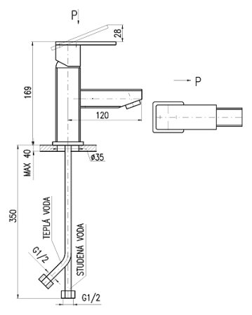 Смеситель Rav Slezak Loira LR526.5 для раковины 