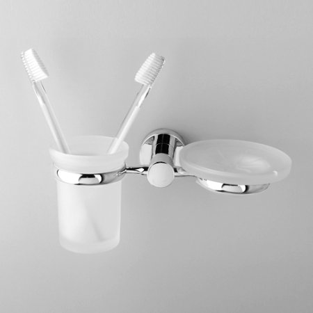 Стакан WasserKRAFT Donau K-9426 с мыльницей 