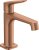 Смеситель Axor Citterio M 34017310 для раковины, шлифованное красное золото 