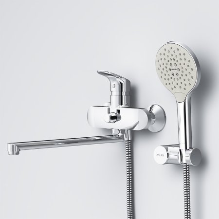 Смеситель для ванны AM.PM Like F8095000 универсальный Хром 