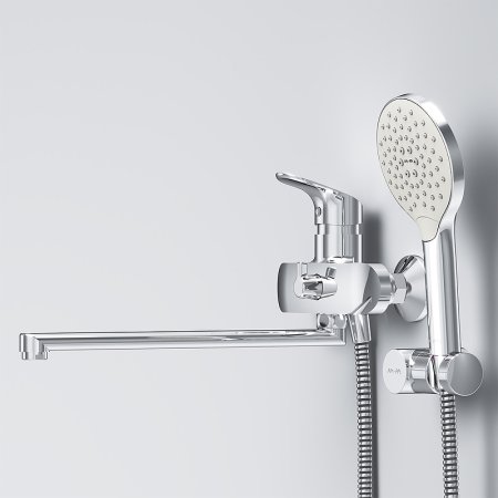 Смеситель для ванны AM.PM Like F8095000 универсальный Хром 