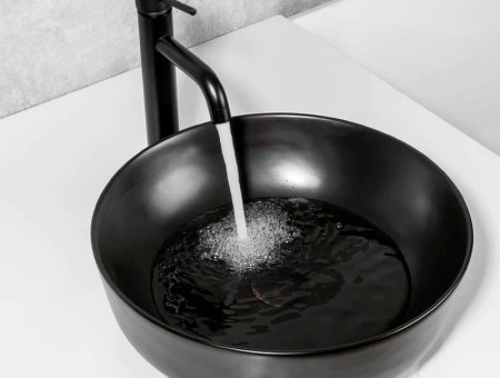 Раковина-чаша Gappo 42 GT105-8 Черная матовая 