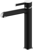 Смеситель для раковины Gappo G03-6 G1003-16 Черный матовый Хром