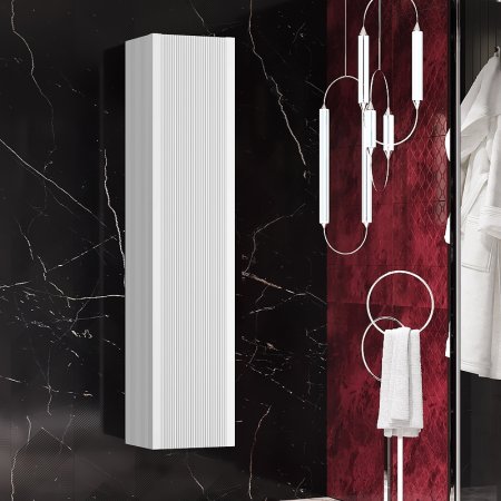 Шкаф пенал Opadiris Рубинно 40 00-00006365 подвесной Белый 