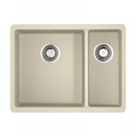 Мойка для кухни Omoikiri Kata-55-2-U-BE 4993387 Ваниль