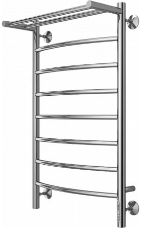 Электрический полотенцесушитель Terminus Классик П8 500х850 4670078531414 с полкой Хром 