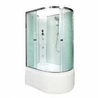 Душевая кабина Deto ЕМ4511 L N с гидромассажем (гм.)