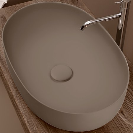 Раковина-чаша Kerasan Nolita 60 534381 Nocciola matt 