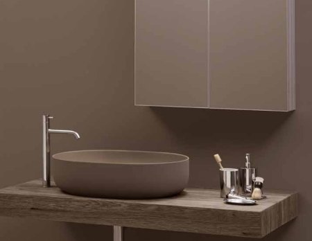 Раковина-чаша Kerasan Nolita 60 534381 Nocciola matt 