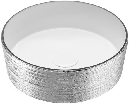 Раковина-чаша Grossman 35 GR-5020SW Серебро Белая 