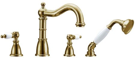 Смеситель на борт ванны Boheme Medici 391 Бронза 